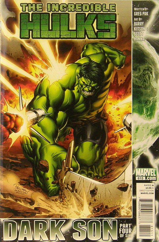 Cover of Incredible Hulk (Vol 4) #615. One of 250,000 Vintage American Comics on sale from Krypton!