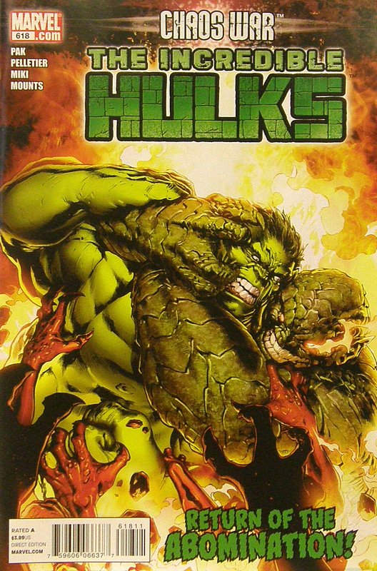 Cover of Incredible Hulk (Vol 4) #618. One of 250,000 Vintage American Comics on sale from Krypton!