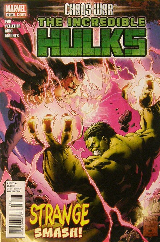 Cover of Incredible Hulk (Vol 4) #619. One of 250,000 Vintage American Comics on sale from Krypton!