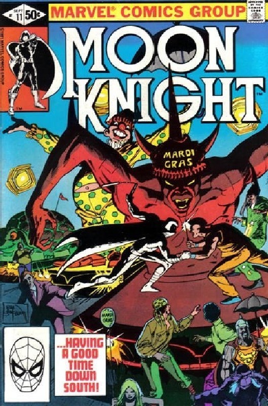 Cover of Moon Knight (Vol 1) #11. One of 250,000 Vintage American Comics on sale from Krypton!