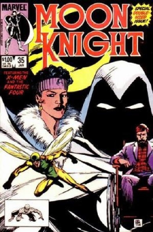 Cover of Moon Knight (Vol 1) #35. One of 250,000 Vintage American Comics on sale from Krypton!