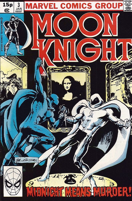 Cover of Moon Knight (Vol 1) #3. One of 250,000 Vintage American Comics on sale from Krypton!
