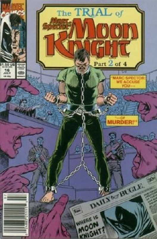 Cover of Moon Knight (Vol 3) Marc Spector #16. One of 250,000 Vintage American Comics on sale from Krypton!