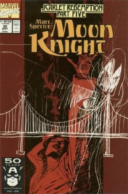 Cover of Moon Knight (Vol 3) Marc Spector #30. One of 250,000 Vintage American Comics on sale from Krypton!
