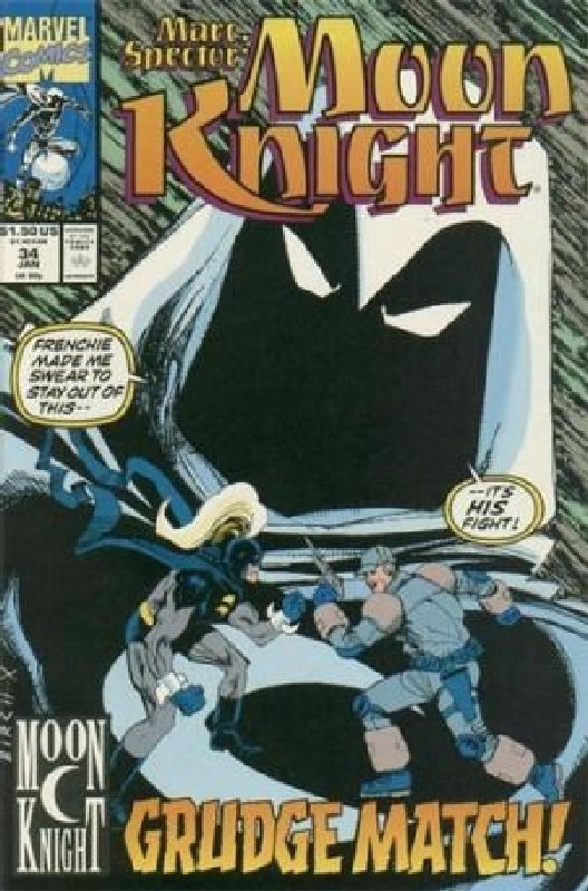 Cover of Moon Knight (Vol 3) Marc Spector #34. One of 250,000 Vintage American Comics on sale from Krypton!