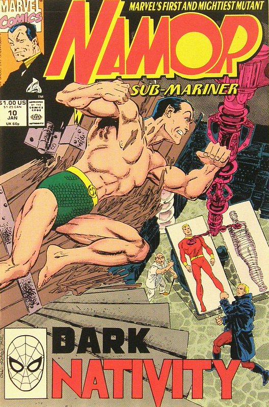 Cover of Namor (Vol 1) #10. One of 250,000 Vintage American Comics on sale from Krypton!