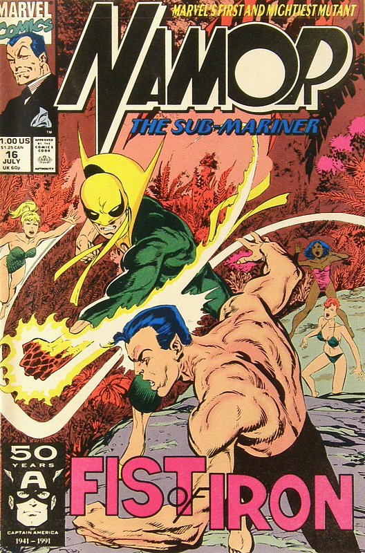 Cover of Namor (Vol 1) #16. One of 250,000 Vintage American Comics on sale from Krypton!