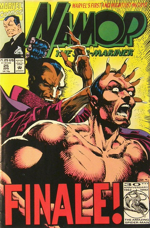 Cover of Namor (Vol 1) #25. One of 250,000 Vintage American Comics on sale from Krypton!