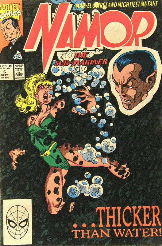 Cover of Namor (Vol 1) #6. One of 250,000 Vintage American Comics on sale from Krypton!