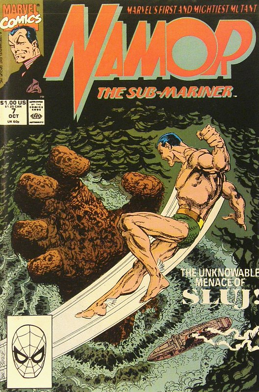 Cover of Namor (Vol 1) #7. One of 250,000 Vintage American Comics on sale from Krypton!