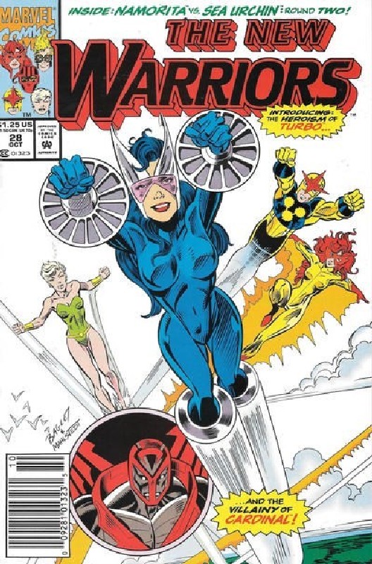 Cover of New Warriors (Vol 1) #28. One of 250,000 Vintage American Comics on sale from Krypton!
