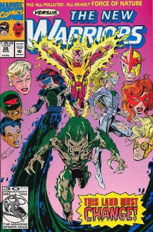 Cover of New Warriors (Vol 1) #29. One of 250,000 Vintage American Comics on sale from Krypton!