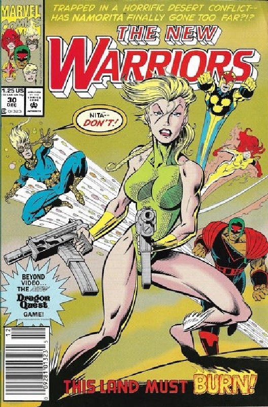 Cover of New Warriors (Vol 1) #30. One of 250,000 Vintage American Comics on sale from Krypton!