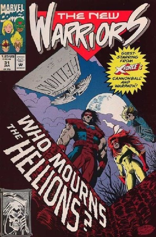 Cover of New Warriors (Vol 1) #31. One of 250,000 Vintage American Comics on sale from Krypton!