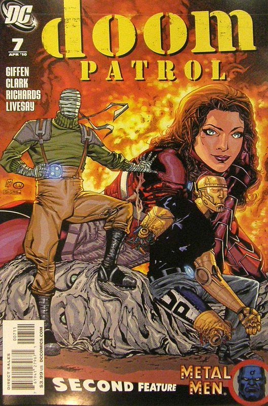 Cover of Doom Patrol (Vol 5) #7. One of 250,000 Vintage American Comics on sale from Krypton!