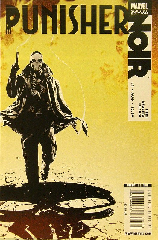 Cover of Punisher: Noir #1. One of 250,000 Vintage American Comics on sale from Krypton!