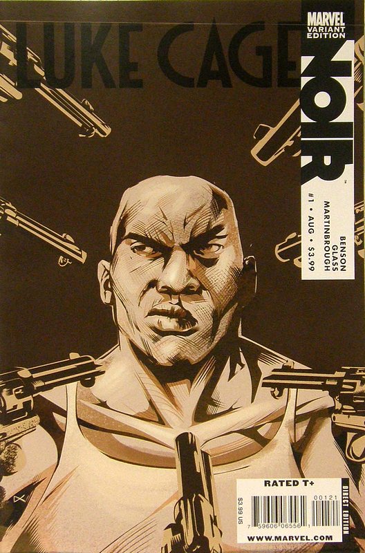 Cover of Luke Cage: Noir (2009 Ltd) #1. One of 250,000 Vintage American Comics on sale from Krypton!