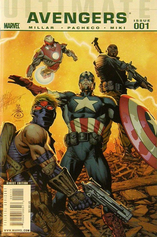 Cover of Ultimate Comics Avengers (Vol 1) #1. One of 250,000 Vintage American Comics on sale from Krypton!