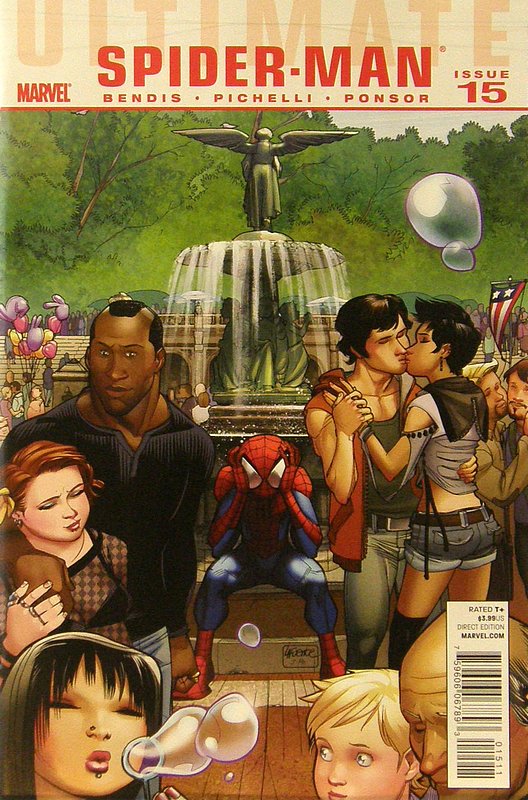 Cover of Ultimate Comics Spider-Man (Vol 1) #15. One of 250,000 Vintage American Comics on sale from Krypton!