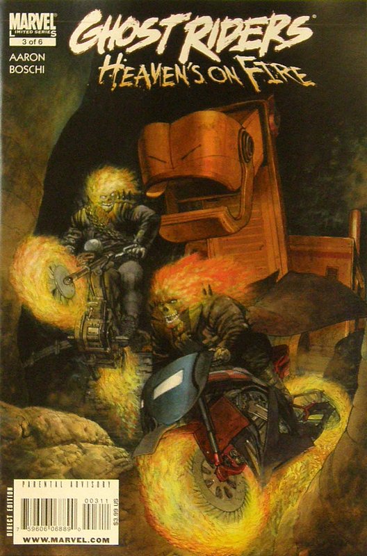 Cover of Ghost Riders: Heavens on Fire (2009 Ltd) #3. One of 250,000 Vintage American Comics on sale from Krypton!