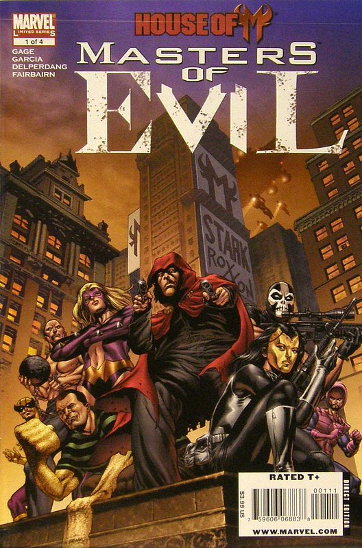 Cover of House of M: Masters of Evil (2009 Ltd) #1. One of 250,000 Vintage American Comics on sale from Krypton!