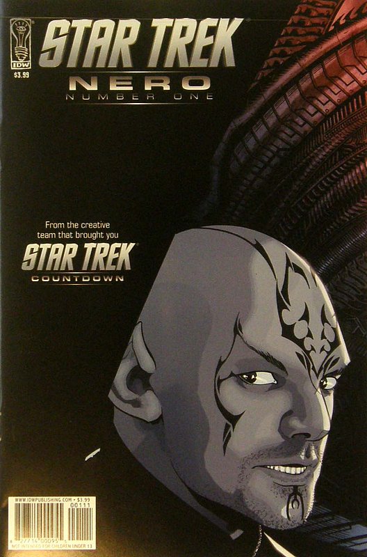 Cover of Star Trek Nero (2009 Ltd) #1. One of 250,000 Vintage American Comics on sale from Krypton!