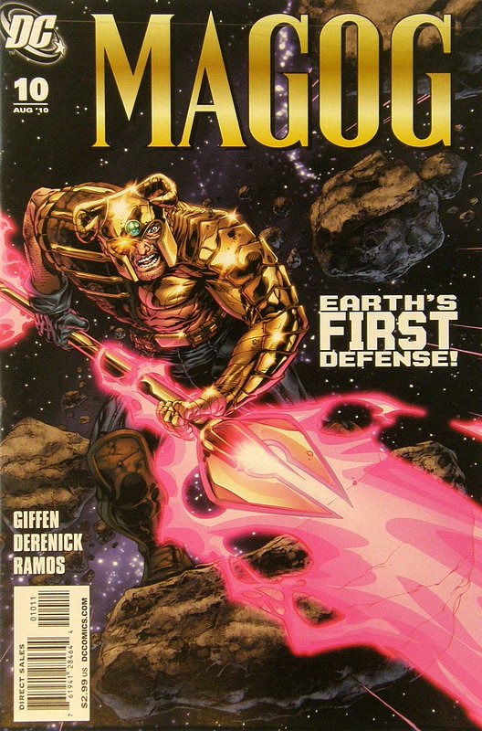 Cover of Magog (Vol 1) #10. One of 250,000 Vintage American Comics on sale from Krypton!