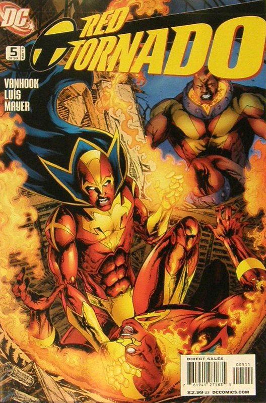 Cover of Red Tornado (2009 Ltd) #5. One of 250,000 Vintage American Comics on sale from Krypton!
