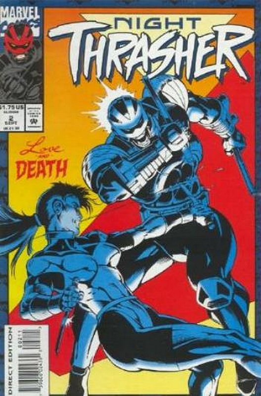 Cover of Night Thrasher (Vol 1) #2. One of 250,000 Vintage American Comics on sale from Krypton!