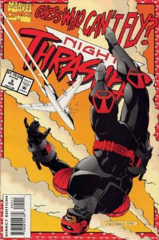 Cover of Night Thrasher (Vol 1) #5. One of 250,000 Vintage American Comics on sale from Krypton!