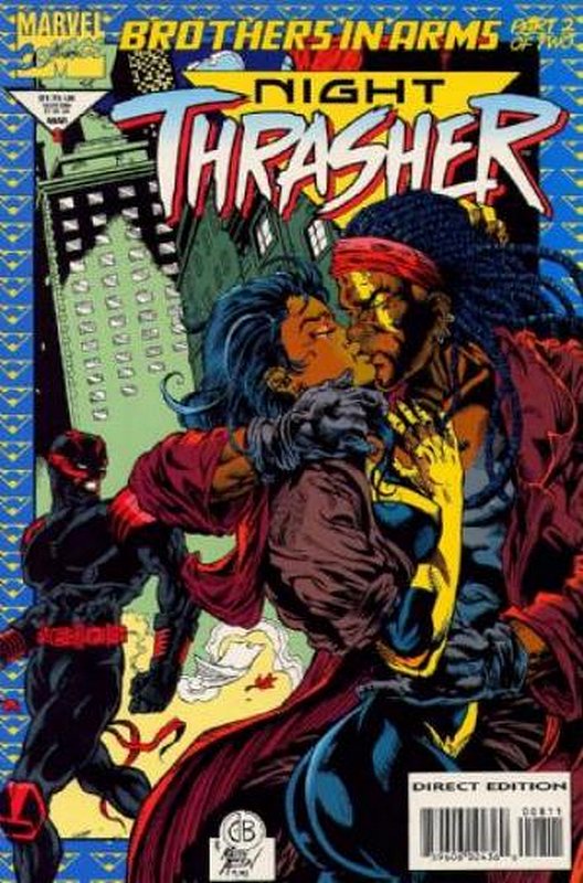 Cover of Night Thrasher (Vol 1) #8. One of 250,000 Vintage American Comics on sale from Krypton!