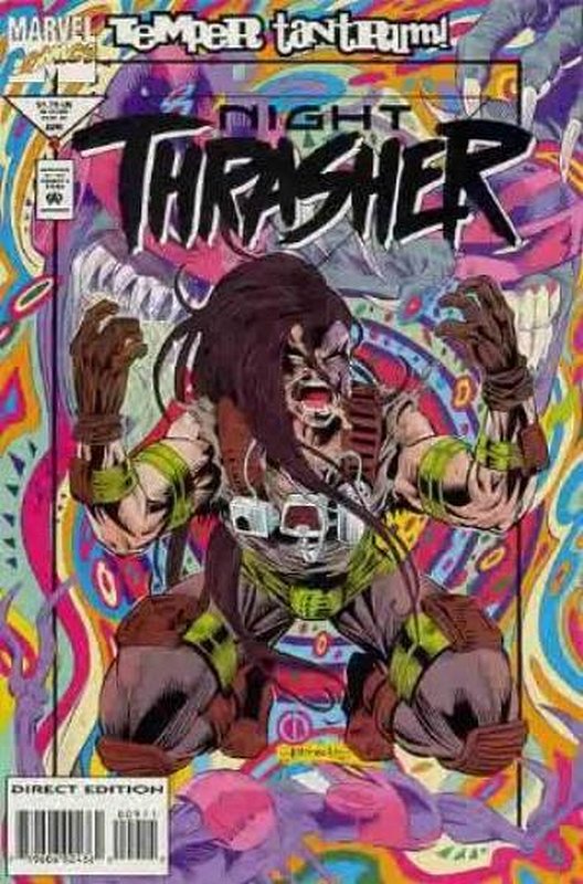 Cover of Night Thrasher (Vol 1) #9. One of 250,000 Vintage American Comics on sale from Krypton!