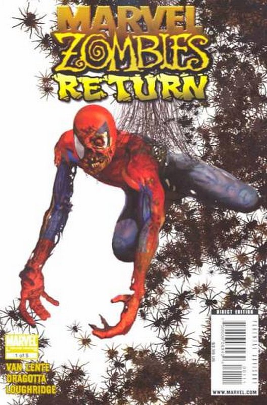 Cover of Marvel Zombies: Return (2009 Ltd) #1. One of 250,000 Vintage American Comics on sale from Krypton!