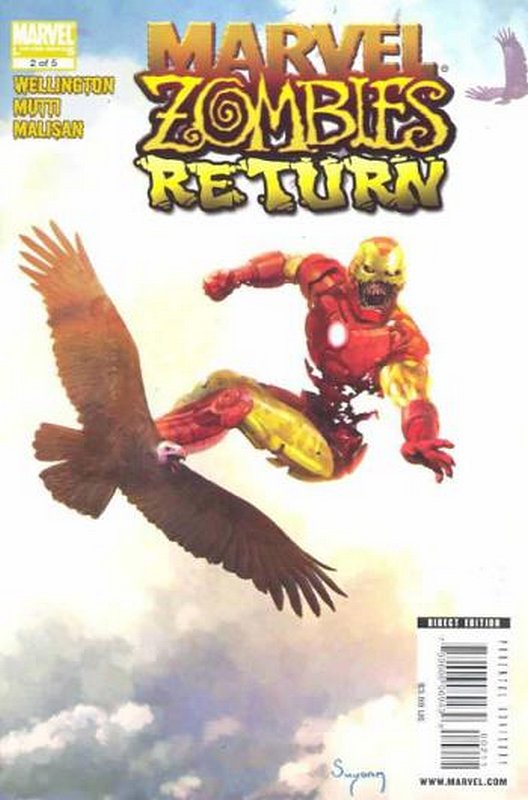 Cover of Marvel Zombies: Return (2009 Ltd) #2. One of 250,000 Vintage American Comics on sale from Krypton!