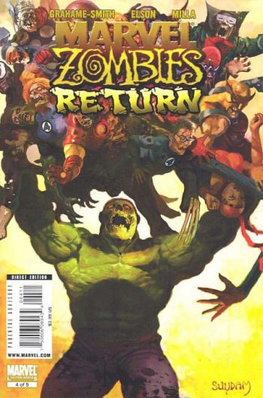 Cover of Marvel Zombies: Return (2009 Ltd) #4. One of 250,000 Vintage American Comics on sale from Krypton!