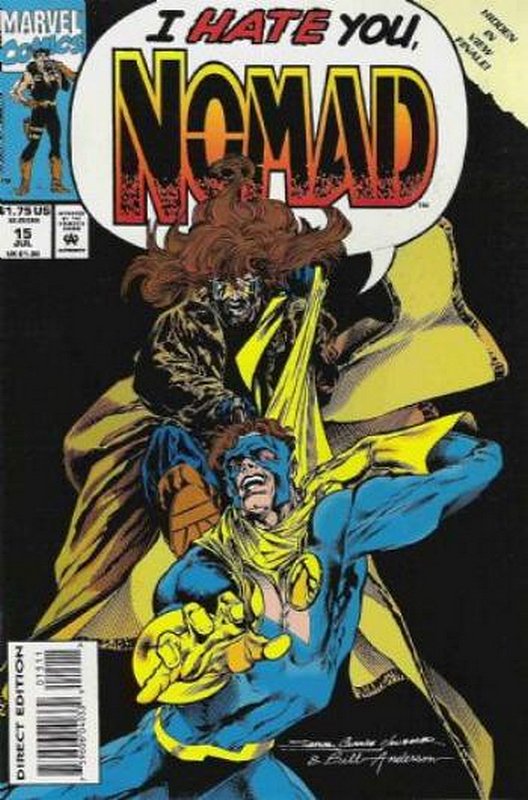 Cover of Nomad (Vol 2) #15. One of 250,000 Vintage American Comics on sale from Krypton!