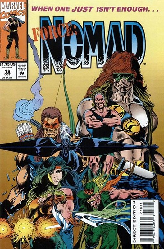 Cover of Nomad (Vol 2) #18. One of 250,000 Vintage American Comics on sale from Krypton!
