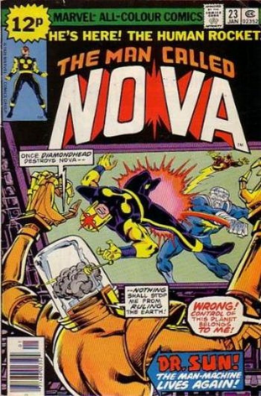 Cover of Nova (Vol 1) #23. One of 250,000 Vintage American Comics on sale from Krypton!