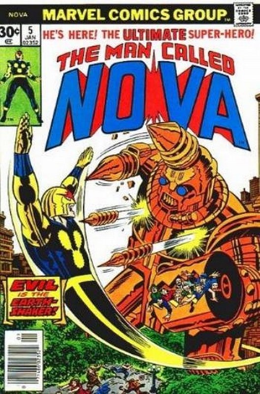 Cover of Nova (Vol 1) #5. One of 250,000 Vintage American Comics on sale from Krypton!