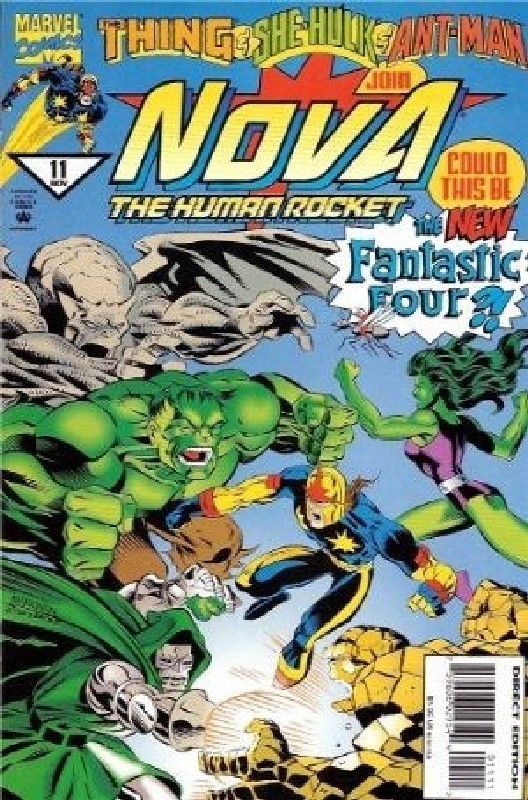 Cover of Nova (Vol 2) #11. One of 250,000 Vintage American Comics on sale from Krypton!