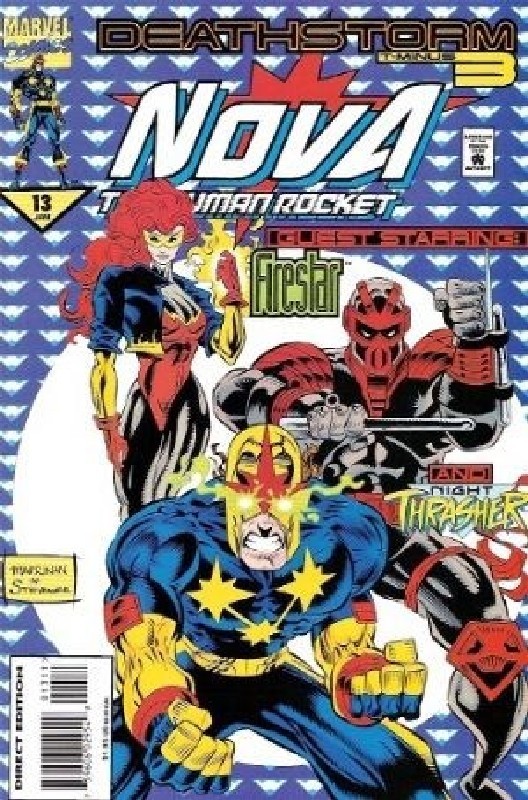 Cover of Nova (Vol 2) #13. One of 250,000 Vintage American Comics on sale from Krypton!