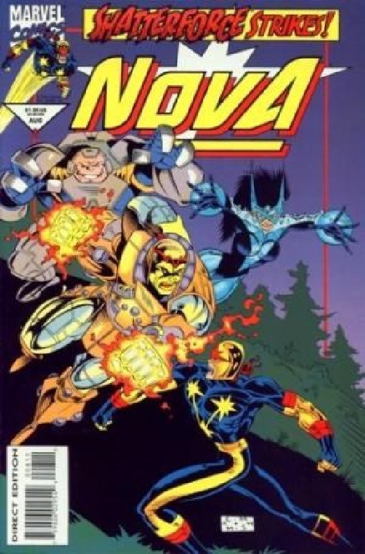 Cover of Nova (Vol 2) #8. One of 250,000 Vintage American Comics on sale from Krypton!