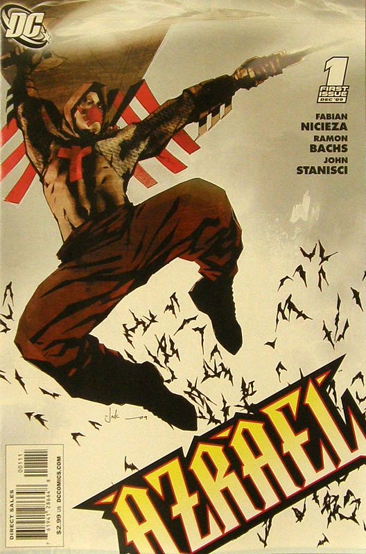Cover of Azrael (Vol 2) #1. One of 250,000 Vintage American Comics on sale from Krypton!