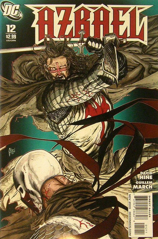 Cover of Azrael (Vol 2) #12. One of 250,000 Vintage American Comics on sale from Krypton!