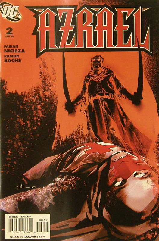 Cover of Azrael (Vol 2) #2. One of 250,000 Vintage American Comics on sale from Krypton!