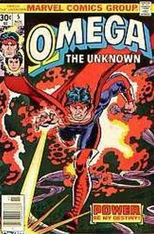 Cover of Omega The Unknown (Vol 1) #5. One of 250,000 Vintage American Comics on sale from Krypton!