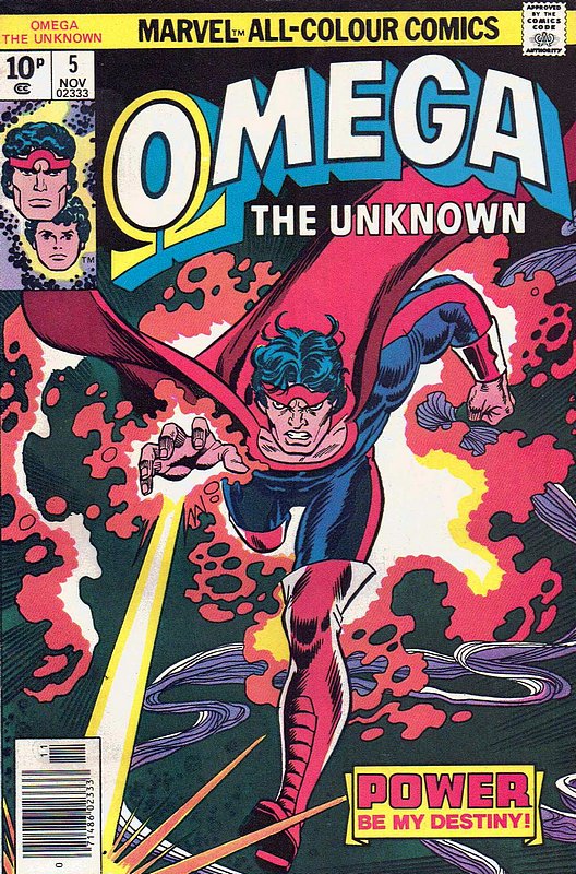 Cover of Omega The Unknown (Vol 1) #5. One of 250,000 Vintage American Comics on sale from Krypton!