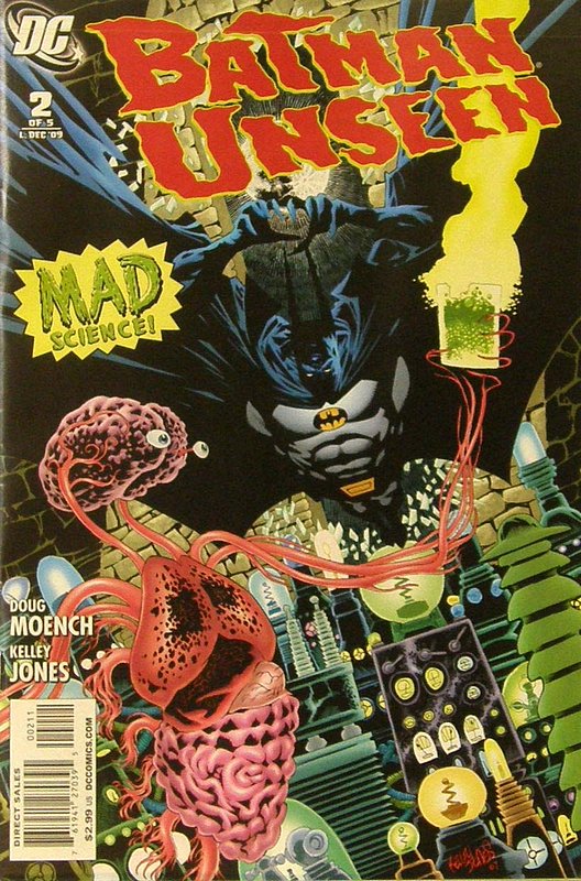 Cover of Batman: The Unseen (2009 Ltd) #2. One of 250,000 Vintage American Comics on sale from Krypton!