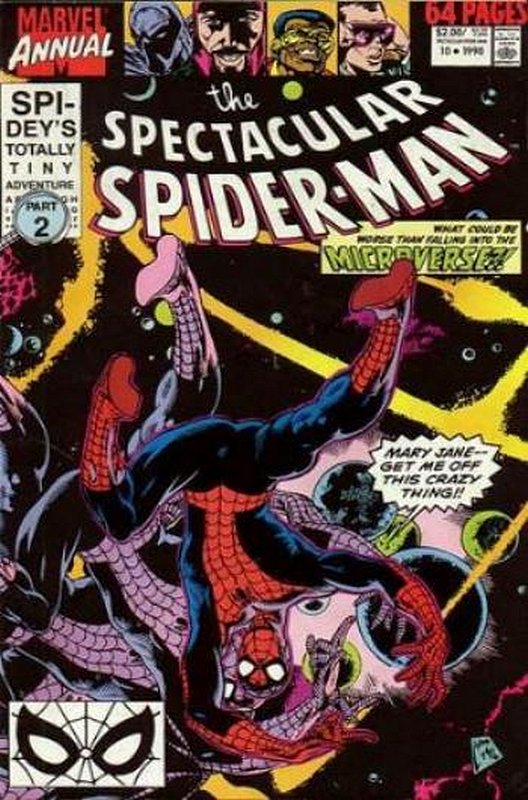 Cover of Spectacular Spider-Man Annual #10. One of 250,000 Vintage American Comics on sale from Krypton!