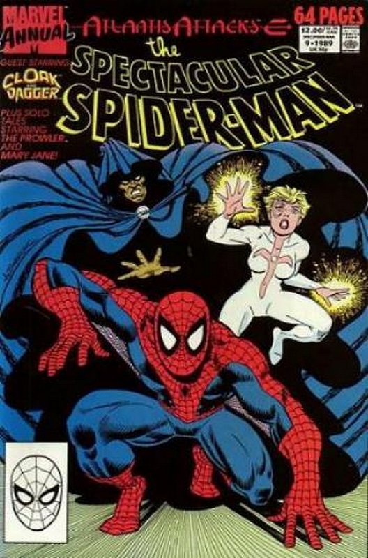 Cover of Spectacular Spider-Man Annual #9. One of 250,000 Vintage American Comics on sale from Krypton!